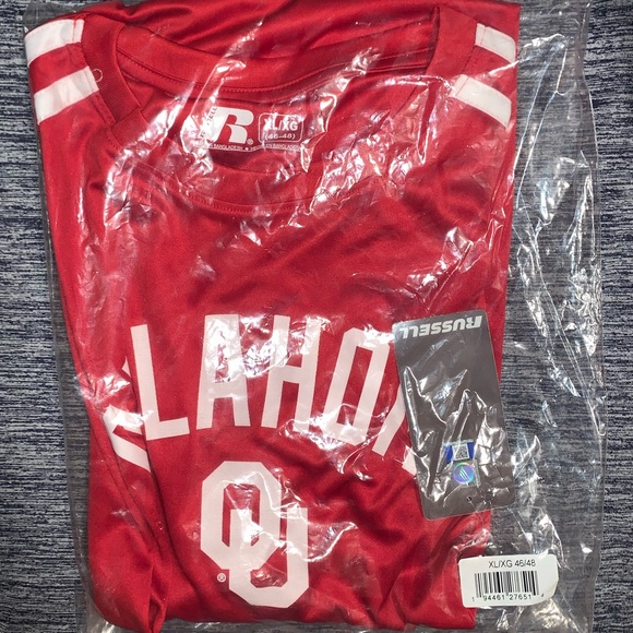🏈🏟️ University of Oklahoma Sooners Marquee Polyester Shirt 🏟️🏈 - Picture 11 of 12